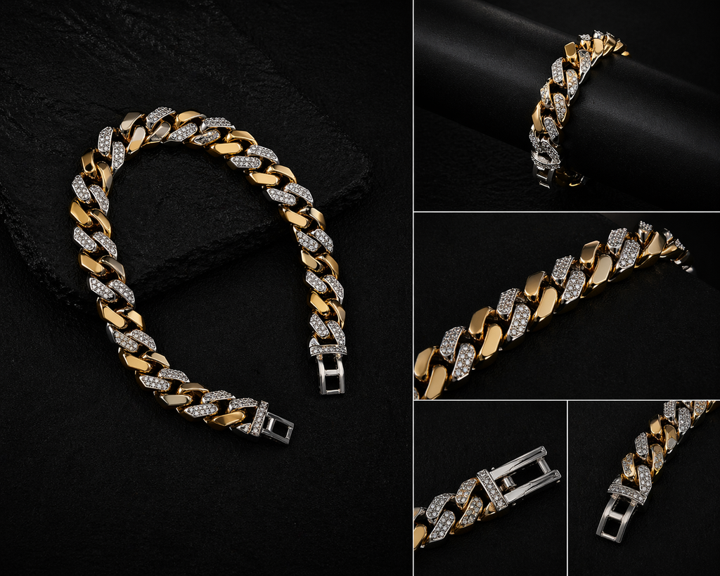 New Iced-out Cuban Bracelet