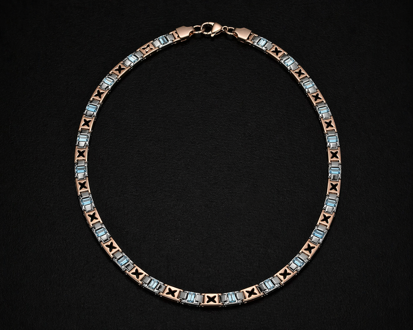x shape Chandi Chain