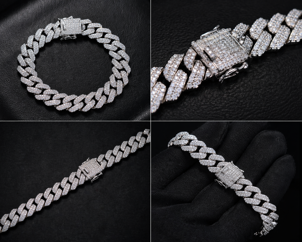 Iced Cuban Chandi Bracelet