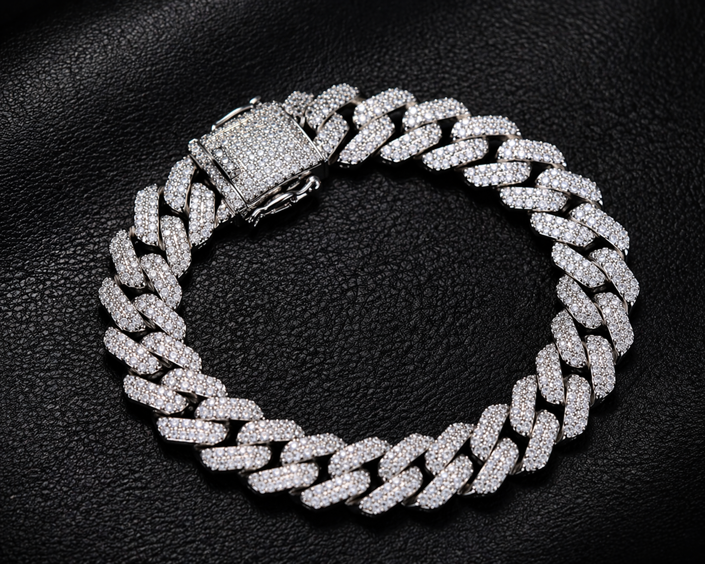 Iced Cuban Chandi Bracelet