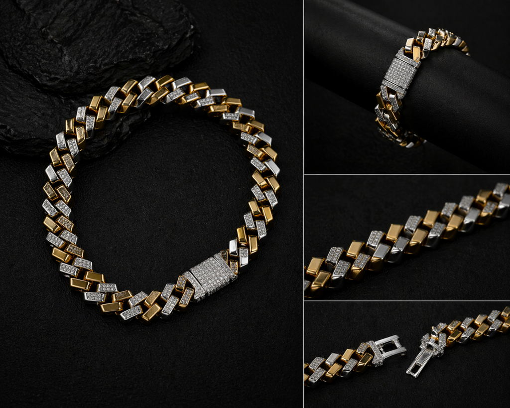 Iced-out Cuban Bracelet