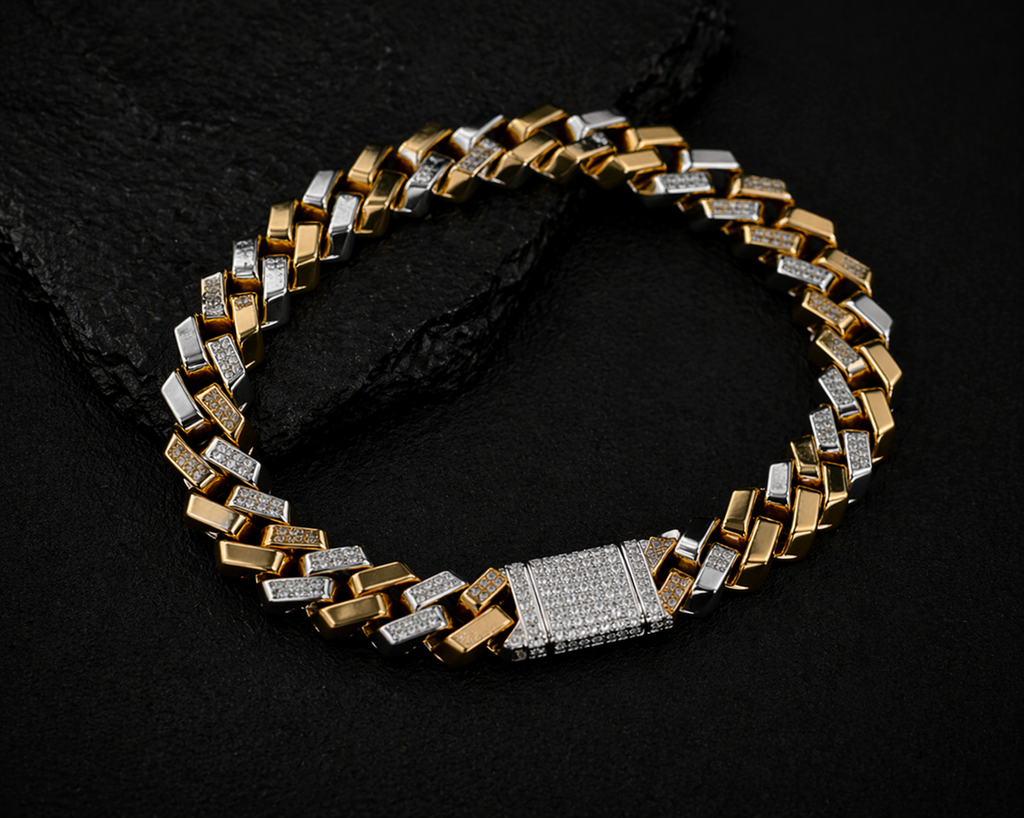Iced-out Cuban Bracelet